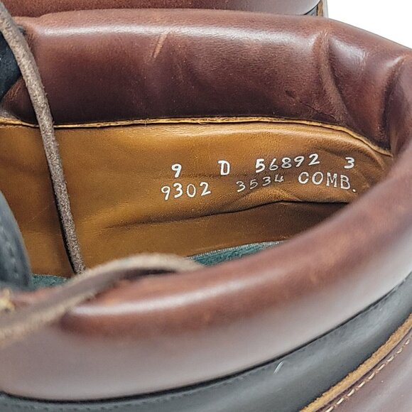 Allen Edmonds 9 D Cascade Boot Chukka Men's‎ Leather Lace Up Vibram Shoes - Picture 7 of 8